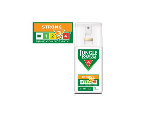 Jungle Formula Strong Original Απωθητικό Σπρέι Κουνουπιών 75ml - Ευεξία & Καλή Ζωή στο Dvcare
