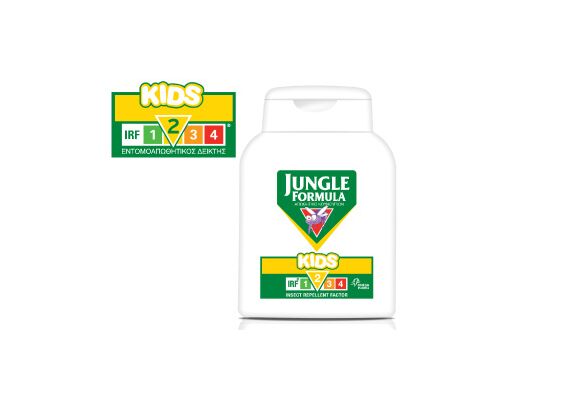 Jungle Formula Kids Απωθητική Λοσιόν για τα Κουνούπια 125ml - Ευεξία & Καλή Ζωή στο Dvcare