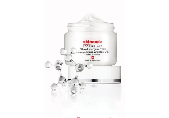 Skincode Cell Energizer Cream 24ωρη Κρέμα Κυτταρικής Επανόρθωσης 50ml - Αντιγήρανση στο Dvcare
