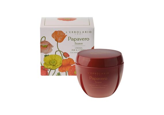 L'Erbolario Papavero Soave Crema Corpo Κρέμα Σώματος για Γυναίκες 200ml - Ενυδάτωση στο Dvcare