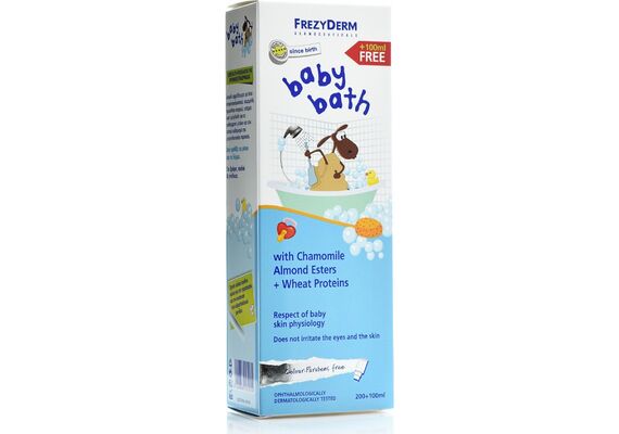 Frezyderm Baby Bath 300ml - Βρεφική Περιποίηση στο Dvcare