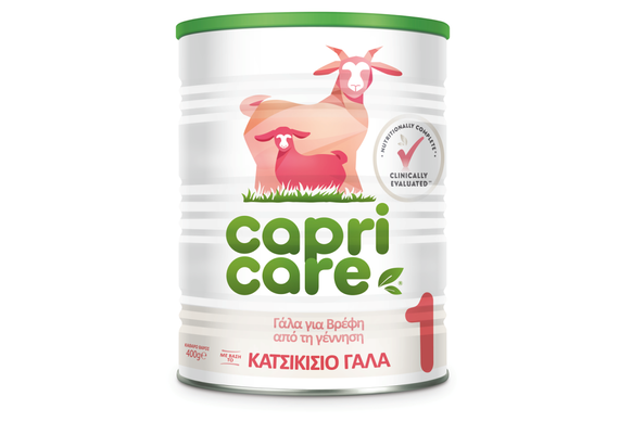 Capri Care 1 Κατσικίσιο Γάλα για Βρέφη απο 0-6 Μηνών 400gr - Βρεφικά γάλατα στο Dvcare
