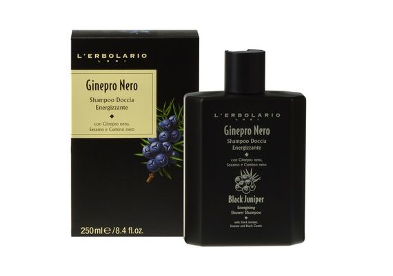L'Erbolario Ginepro Nero Shampoo Doccia Αντρικό Σαμπουάν & Αφρόλουτρο 250ml - Σαμπουάν & Conditioner στο Dvcare