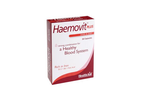 Health Aid Haemovit Plus 30 caps - Βιταμίνες & Μέταλλα στο Dvcare