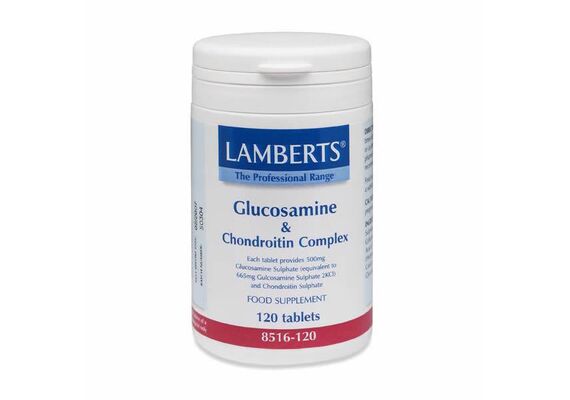 Lamberts Glucosamine & Chondroitin 60Tabs - Συμπληρώματα Διατροφής στο Dvcare