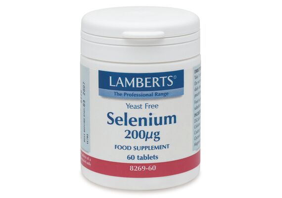 Lamberts Selenium 200Mcg 60Tabs - Συμπληρώματα Διατροφής στο Dvcare