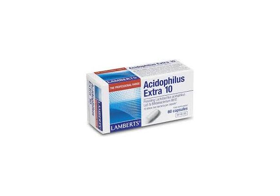 Lamberts Acidophilus Extra 10 60Caps - Συμπληρώματα Διατροφής στο Dvcare