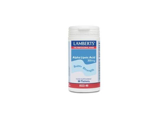 Lamberts Alpha Lipoic Acid 300Mg 90Tabs - Συμπληρώματα Διατροφής στο Dvcare