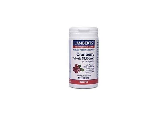 Lamberts CRANBERRY 60TABS - Συμπληρώματα Διατροφής στο Dvcare