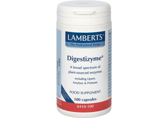 Lamberts Digestizyme 100Caps - Συμπληρώματα Διατροφής στο Dvcare