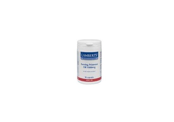 Lamberts Pure Evening Primrose Oil 1000mg Guaranteed GLA 90 Caps - Συμπληρώματα στο Dvcare