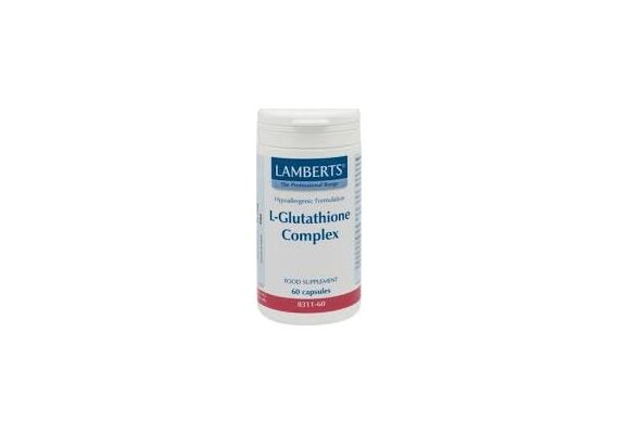 Lamberts L-Glutathione Complex 60Caps - Συμπληρώματα Διατροφής στο Dvcare
