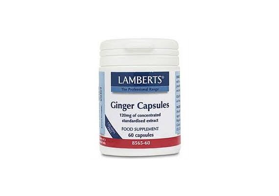 Lamberts Her Ginger 120Mg 60C - Συμπληρώματα Διατροφής στο Dvcare