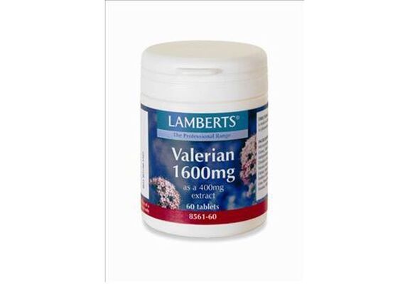 Lamberts Her Valerian 1600Mg 60Tabs - Συμπληρώματα Διατροφής στο Dvcare