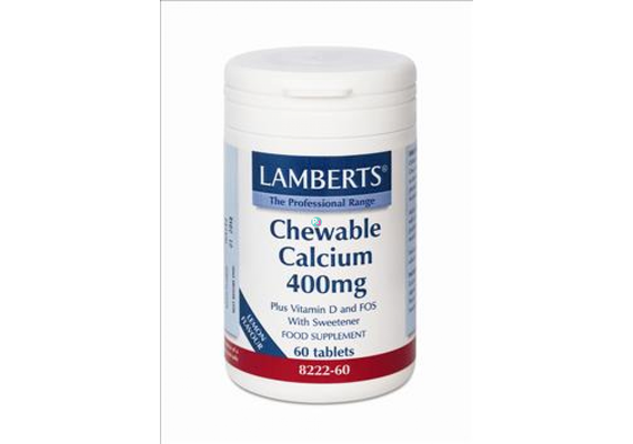 Lamberts Min Chewable Calcium 400Mg 60Tabs - Συμπληρώματα Διατροφής στο Dvcare