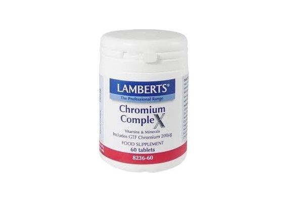 Lamberts Min Chromium Complex 60Caps - Συμπληρώματα Διατροφής στο Dvcare