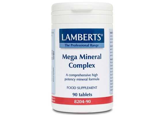 Lamberts Min Mega Mineral Complex 90Tabs - Συμπληρώματα Διατροφής στο Dvcare