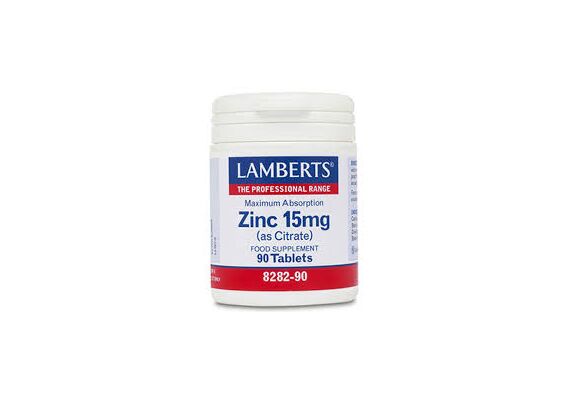 Lamberts MIN ZINC 15MG/COPPER 1MG 90TABS - Συμπληρώματα Διατροφής στο Dvcare