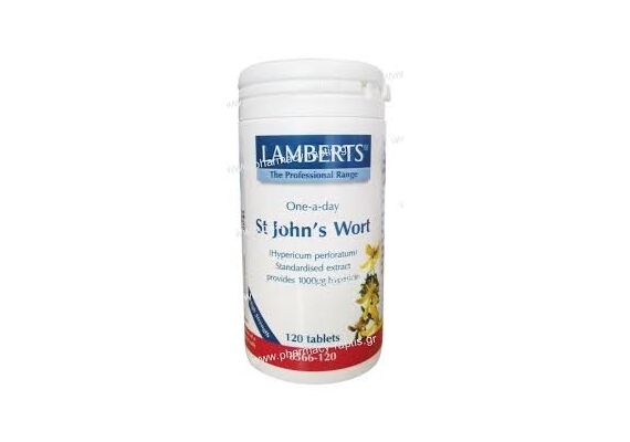 Lamberts St John'S Wort 1700Mg 120Tabs - Συμπληρώματα Διατροφής στο Dvcare