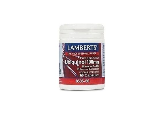 Lamberts Ubiquinol 100Mg Αντιοξειδωτικό-Ενέργεια -Τόνωση 60Caps - Συμπληρώματα Διατροφής στο Dvcare
