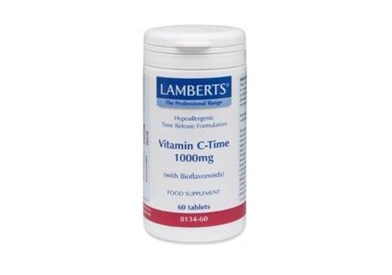 Lamberts Vit C-1000Mg T/R 60Tabs - Βιταμίνη C στο Dvcare