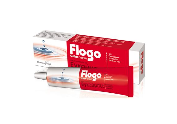 Pharmasept Flogo Calm Cream Κρέμα Που Ανακουφίζει Απο Ερεθισμούς Και Εγκαύματα 50Ml - Δερματικές Καταστάσεις στο Dvcare