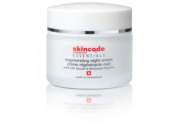 Skincode Regenerating Night Cream Αναζωογονητική Κρέμα Νύχτας για όλες τις Επιδερμίδες 50ml - Ενυδάτωση στο Dvcare