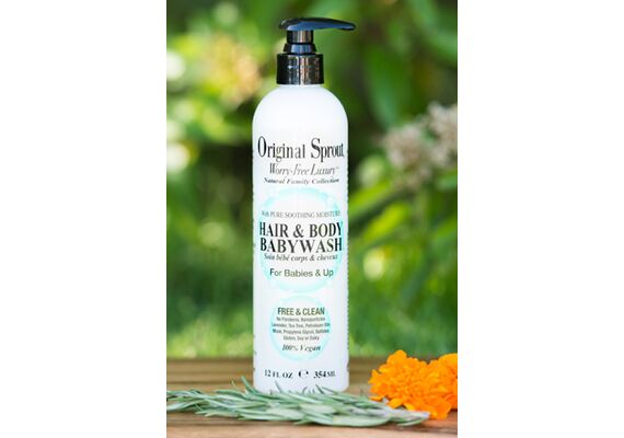 Original Sprout Hair & Body Babywash Ενυδατικό Σαμπουάν για Σώμα και Μαλλιά 975ml - Σαμπουάν & Αφρόλουτρα στο Dvcare