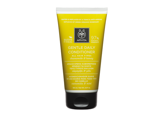 Apivita Holistic Hair Care Κρέμα Καθημερινής Χρήσης για Όλους τους Τύπους Μαλλιών με Χαμομήλι & Μέλι 150ml - Μάσκες & Ειδική Περιποίηση στο Dvcare
