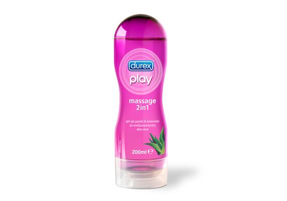 Durex Play Massage 2σε1 Διεγερτικό Λιπαντικό Aloe Vera 200ml - Sex στο Dvcare