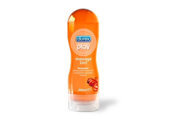 Durex Play Massage 2σε1 Διεγερτικό Λιπαντικό Guarana 200ml - Sex στο Dvcare