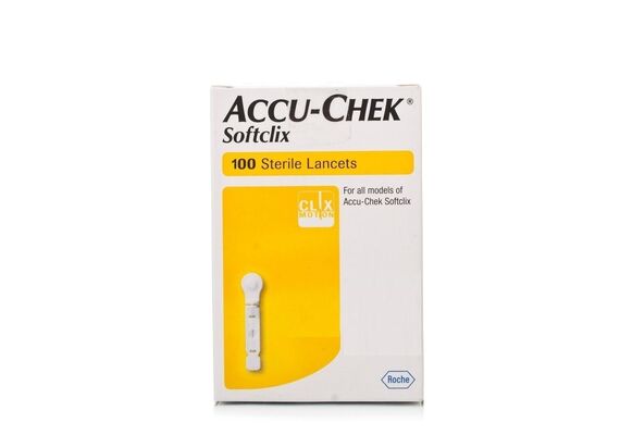 Accu-Chek Softclix 100 Βελόνες για Μέτρηση Σακχάρου - Βελόνες-Ταινίες Μέτρησης Σακχάρου στο Dvcare