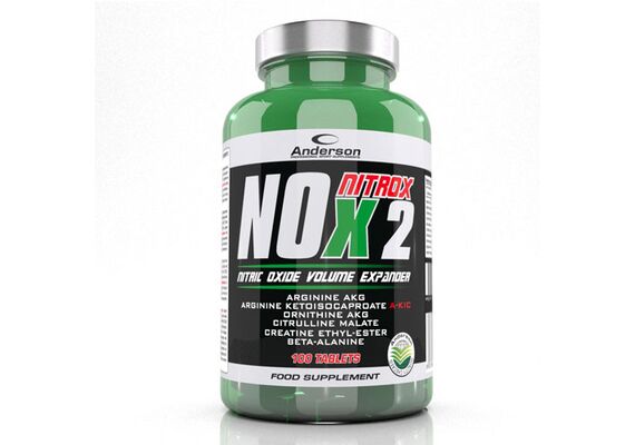 Anderson Nox Nitrox-2 Συμπλήρωμα Διατροφής με Αμινοξέα 100tabs - Αμινοξέα - BCAA στο Dvcare