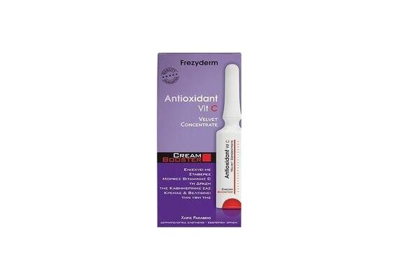 Frezyderm Antioxidant Vit C Velvet Concentrate Cream Booster Αγωγή ενάντια στο Οξειδωτικό Stress 5ml - Αντιγήρανση στο Dvcare