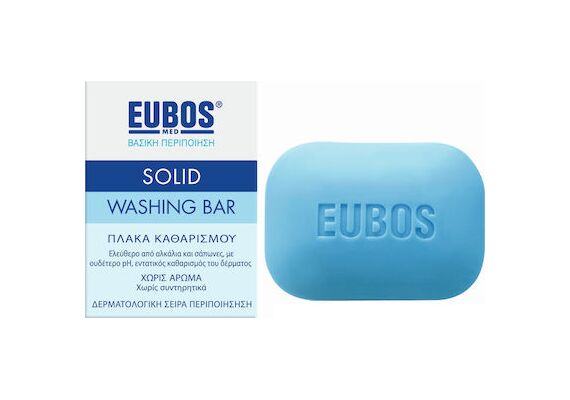 Eubos Blue Solid Washing Bar 125gr - Σαπούνια στο Dvcare