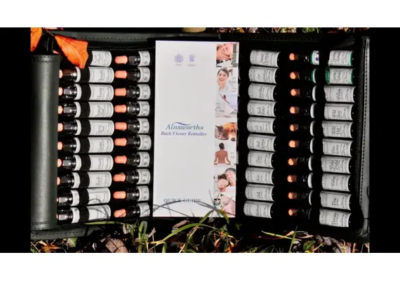 Ainsworths Bach Flower wallets Θήκη Με Όλα Τα 38 Ανθοιάματα Και 2 Rescue Remedy By Bach - Εναλλακτικές θεραπείες στο Dvcare