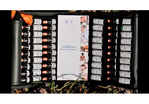 Ainsworths Bach Flower wallets Θήκη Με Όλα Τα 38 Ανθοιάματα Και 2 Rescue Remedy By Bach - Εναλλακτικές θεραπείες στο Dvcare