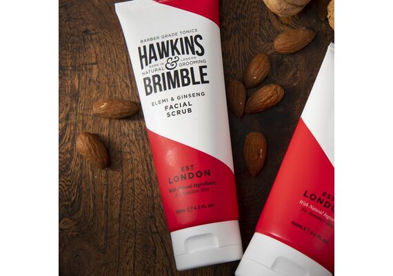 Hawkins & Brimble Fcial Scrub Ανδρική Κρέμα Ξυρίσματος 125ml - Άντρας στο Dvcare