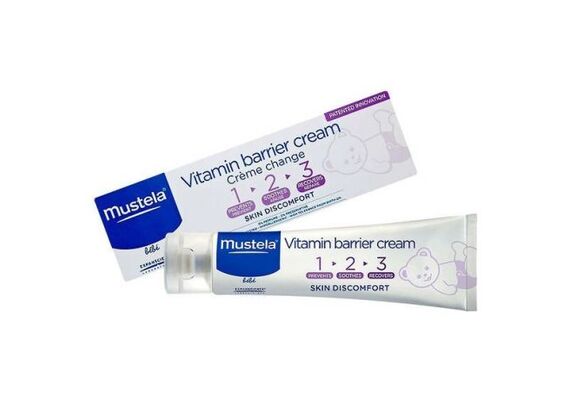 Mustela Vitamin Barrier Cream Κρεμa Αλλαγής Πάνας 100ml - Κρέμες Αλλαγής Πάνας στο Dvcare