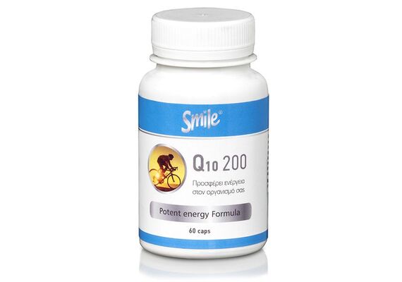 Am Health Q10 200mg Συνένζυμο Q10 200mg 60Caps - Καρδιαγγειακό σύστημα στο Dvcare