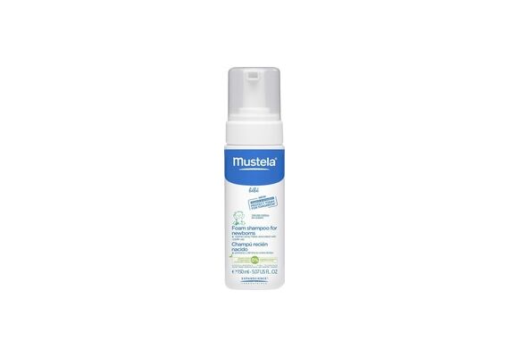 Mustela Foam Shampoo for Newborns Αφρός Σαμπουάν για Νεογέννητα 150ml - Σαμπουάν & Αφρόλουτρα στο Dvcare