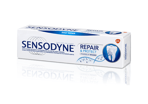 Sensodyne Repair & Protect Daily Οδοντόκρεμα Καθημερινής Χρήσης Ισχυρή Αναδόμηση για τα Ευαίσθητα Δόντια 75ml - Οδοντόκρεμες  στο Dvcare