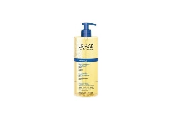 Uriage Xemose Huile Lavante Cleansing Soothing Oil Λάδι Καθαρισμού για Πρόσωπο και Σώμα κατάλληλο για Πολύ ξηρές και Ατοπικές Επιδερμίδες 500ml - Πρόσωπο στο Dvcare