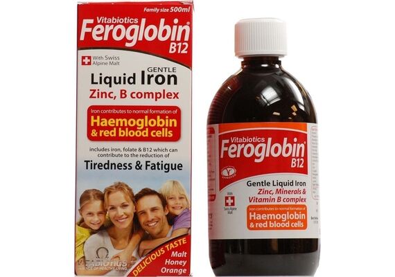 Vitabiotics Feroglobin B12 Συμπλήρωμα Διατροφής Σιδήρου και Βιταμινών για Ενήλικες και Παιδιά 200ml - Βιταμίνες & Μέταλλα στο Dvcare