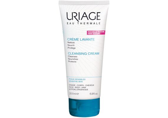 Uriage Eau Thermale Cleansing Cream Κρέμα Καθαρισμού για Πρόσωπο Σώμα Μαλλιά με Ενυδατικό Αποτέλεσμα 200ml - Καθαρισμός στο Dvcare