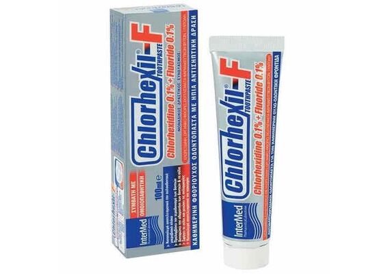 InterMed Chlorhexil-F Toothpast Με Αντισηπτική Δράση 100ml - Οδοντόκρεμες  στο Dvcare