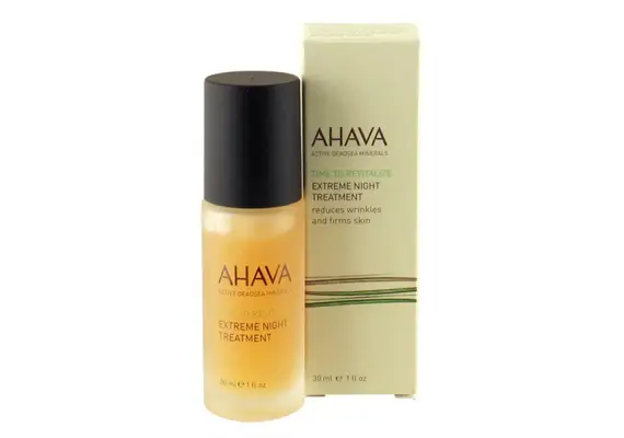 Ahava Time To Revitalize Extreme Night Treatment Προϊόν Που Βελτιώνει Την Σφριγηλότητα  Και Το Βάθος Των Ρυτίδων 30 ml - Αντιγήρανση στο Dvcare