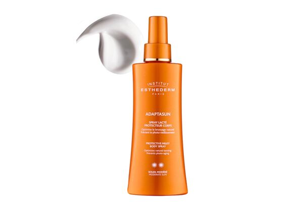 Institut Esthederm Adaptasun Lait Protecteur Corps Moderate Sun Αντηλιακό Σώματος Με Ευρεσιτεχνία Ενδοκυτταρικης Τεχνολογίας Για τον έλεγχο Της Φωτογηρανσης Και των Καφέ Κηλίδων 200ml - Αντηλιακή Προστασία στο Dvcare