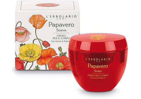 L'Erbolario Papavero Soave Crema Corpo Κρέμα Σώματος για Γυναίκες 200ml - Ενυδάτωση στο Dvcare