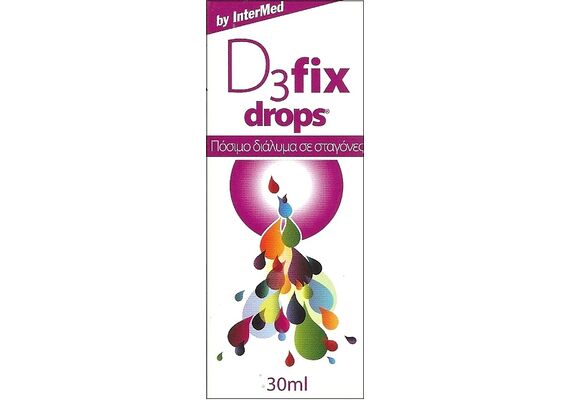 Intermed D3Fix Drops Διαλυμα Ποσιμο Βιταμινης D3 30ml - Βιταμίνη D στο Dvcare